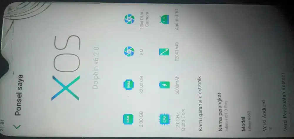 Infinix hot 9 play