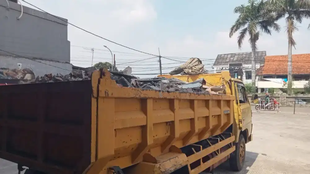 Jual puing atau buang puing bangunan - Kap 4 Kubik