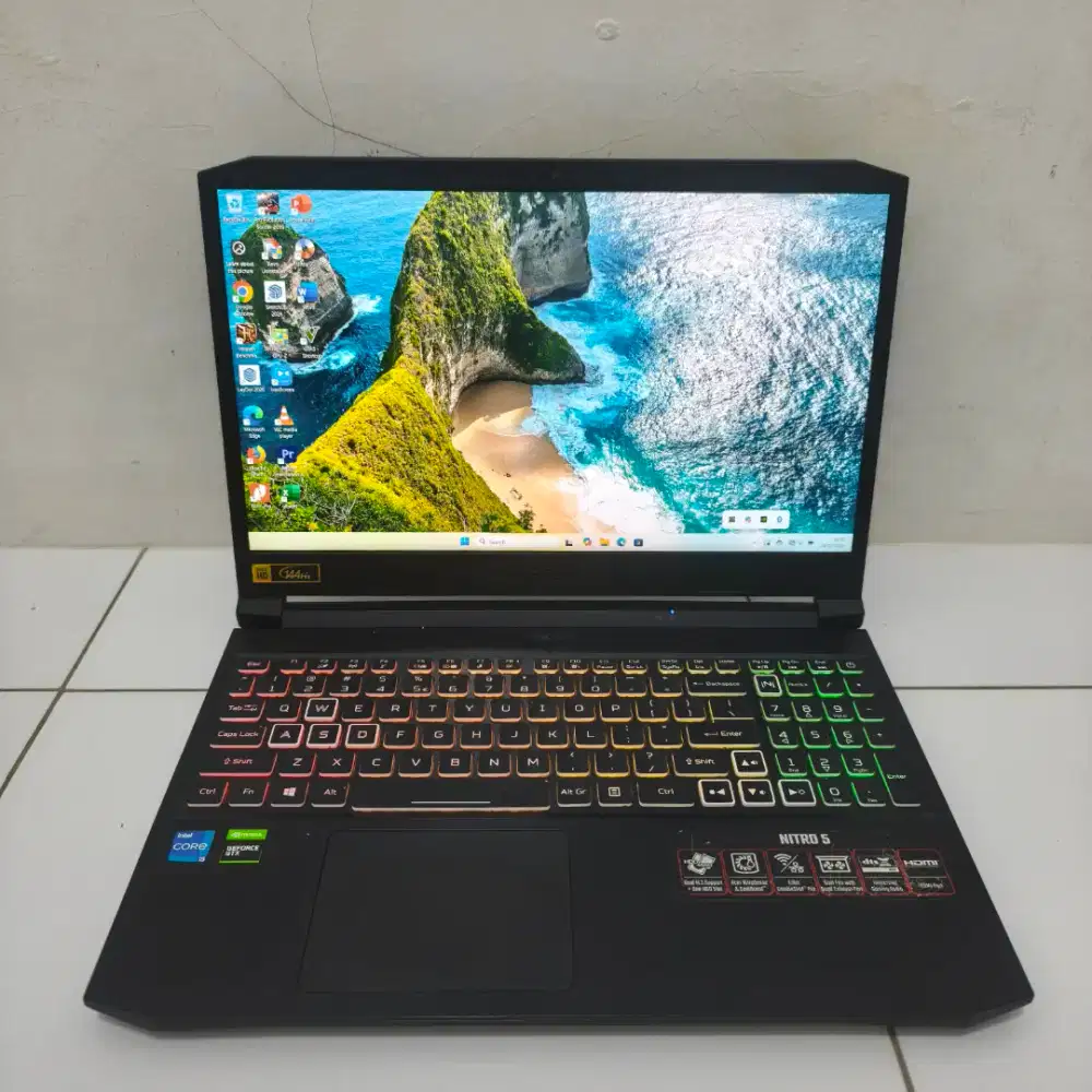 Laptop gaming Acer Nitro 5 Intel core i5 gen 11 Nvidia GTX 1650
