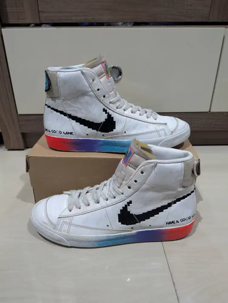Sepatu Nike blazer mid 77 Game preloved size 42