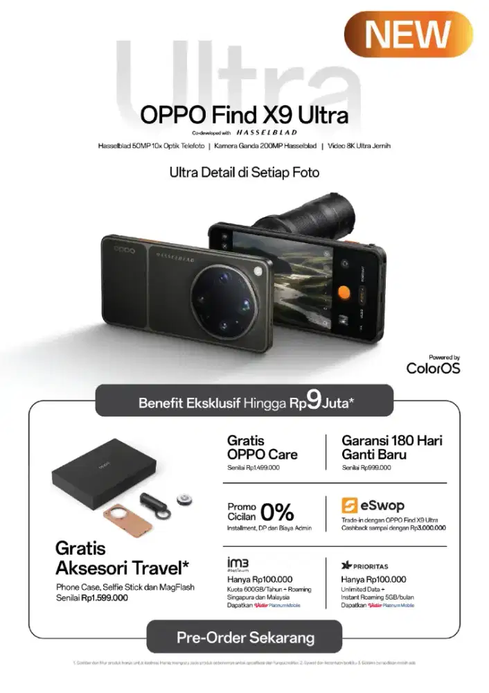 Pre-order FIND X9s dan FIND X9 ULTRA