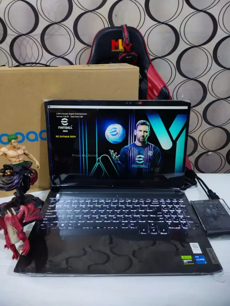 Lenovo Ideapad Gaming 3i VGA Nvidia RTX Fulset  Siap Pakai