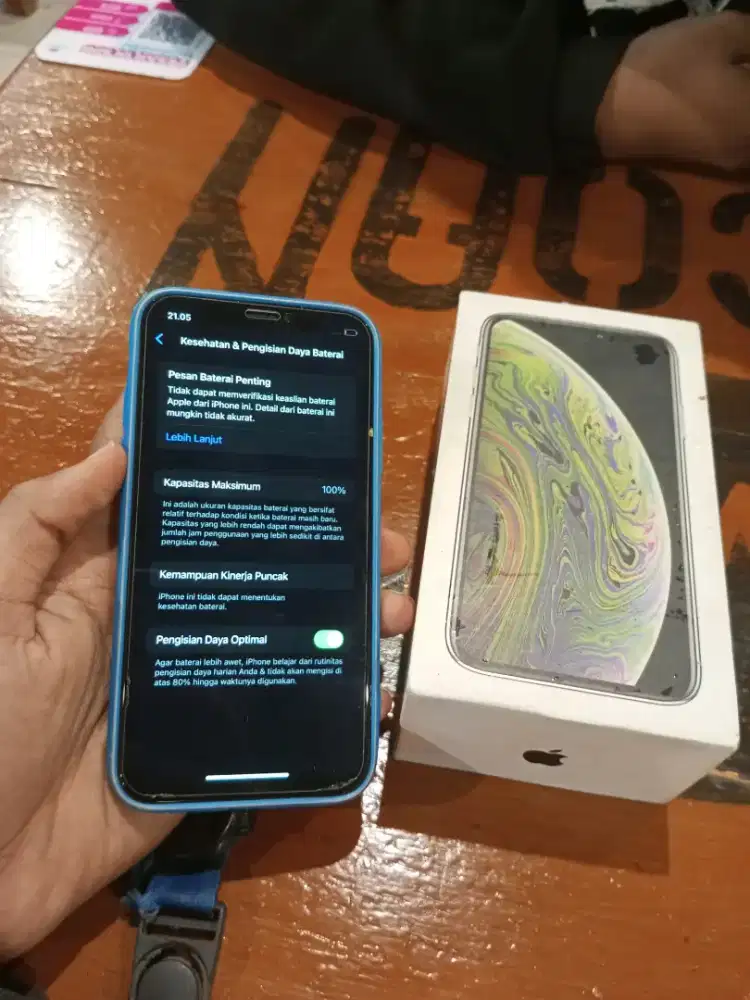 Iphone xs 256GB fulset nominus