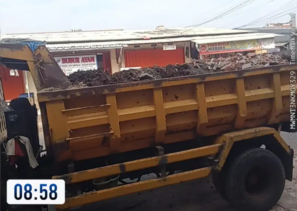 Jual puing atau buang puing bangunan - Kap 4 Kubik