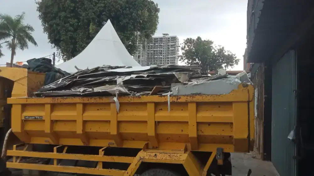 Jual puing atau buang puing bangunan - Kap 4 Kubik
