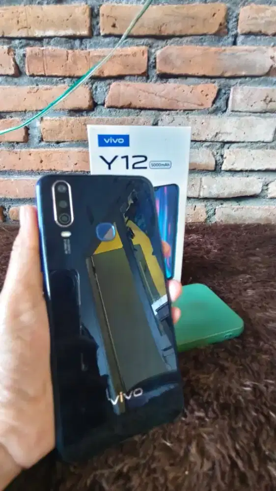 VIVO Y12 3/32GB, Baterai Badak 5000mAh, Normal Siap Pakai!