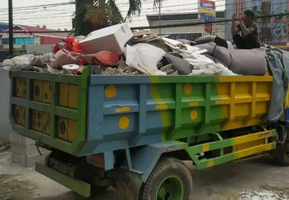 Jual puing atau buang puing bangunan - Kap 4 Kubik