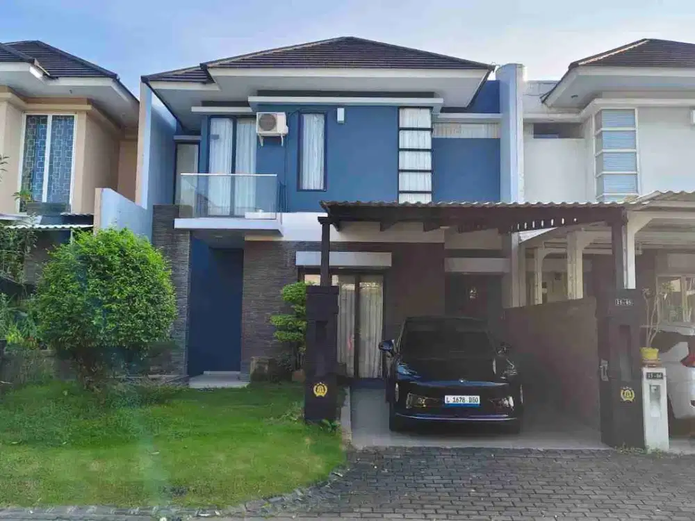 DIJUAL RUMAH 2 LANTAI FULL FURNISH SIAP HUNI WISATA BUKIT MAS