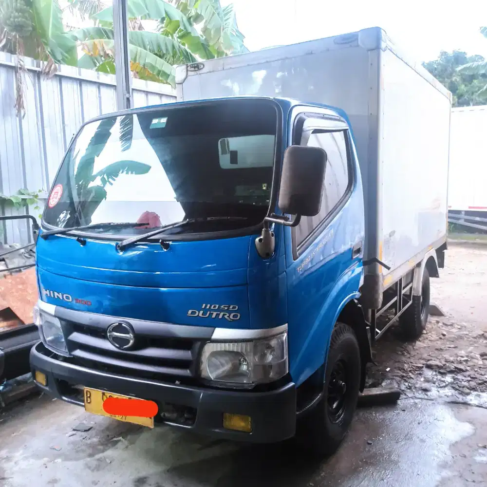 Hino Dutro Engkel th 2017 box Fiber