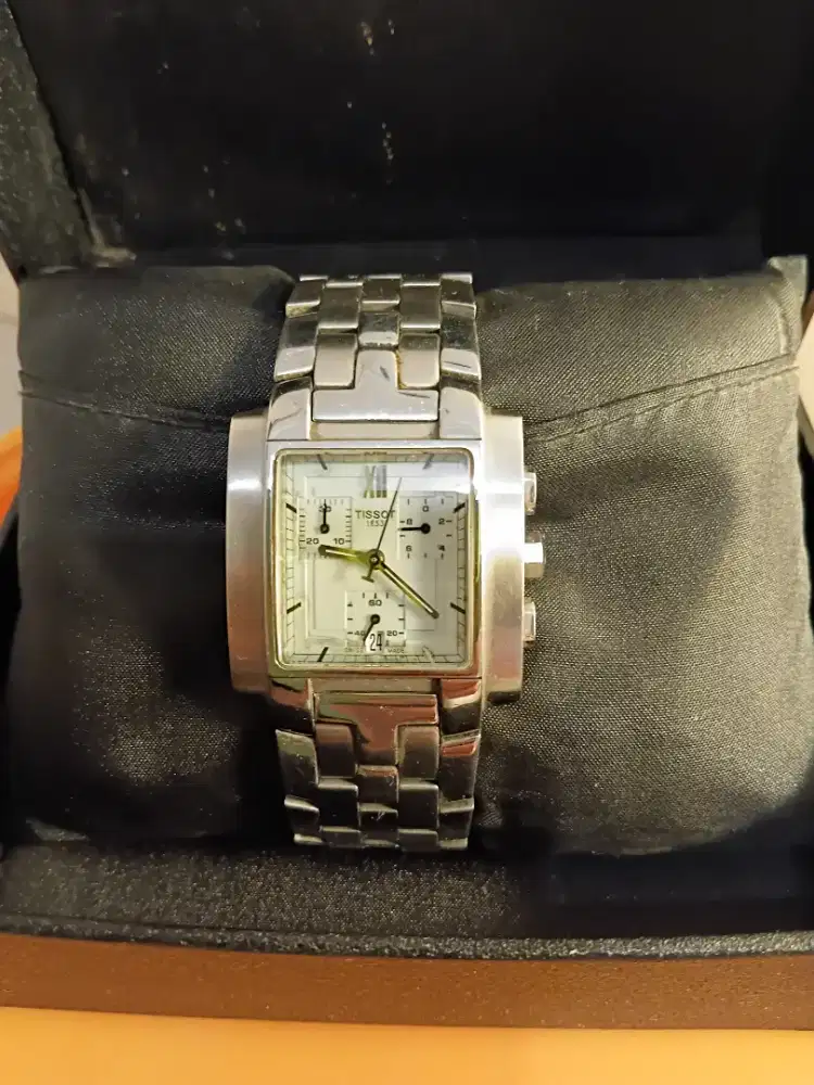 JAM TANGAN SWISS TISSOT KOLEKSI PRIBADI ORIGINAL  ALL STAINLESS STEEL