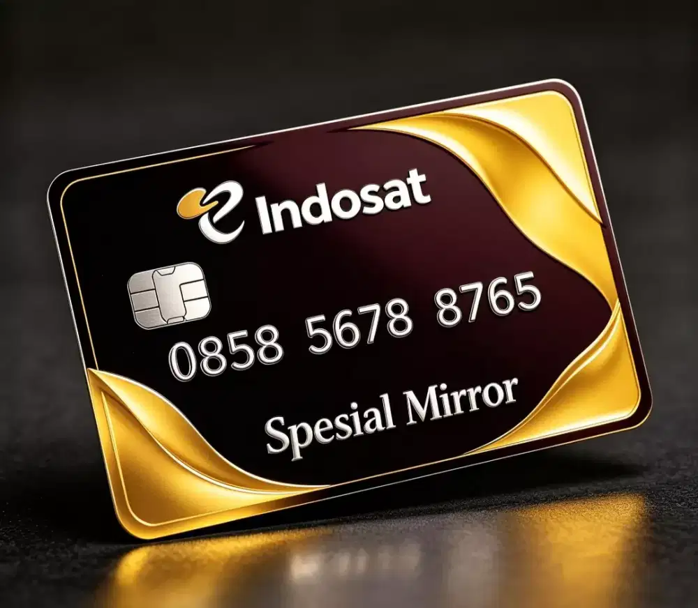Nomor Cantik Premium Mirror Kombinasi Berurutan Spesial Indosat 5678