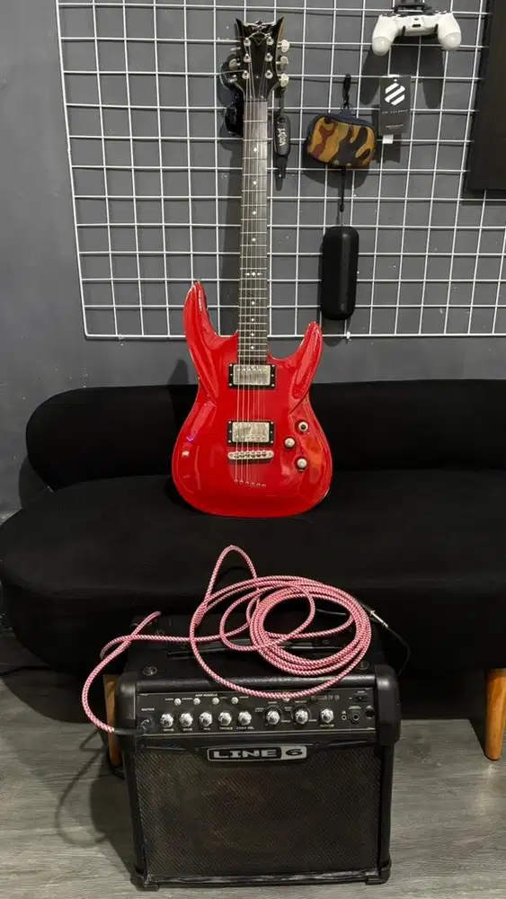 Jual paket gitar dan ampli