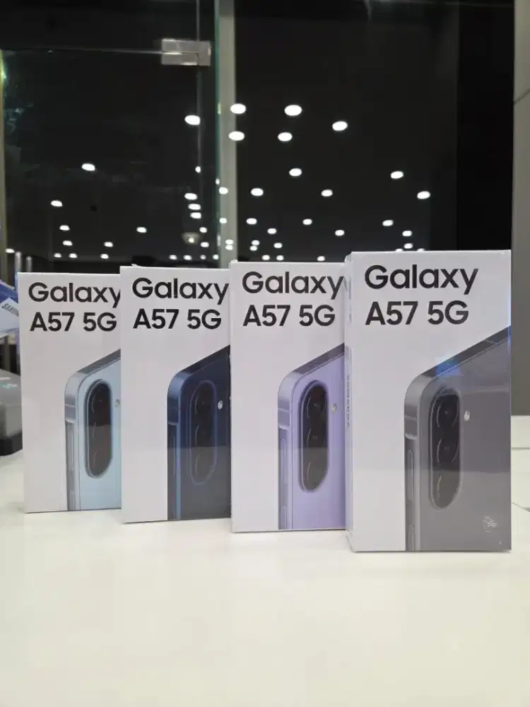 New Galaxy Samsung A57 8/256 new fresh stok free adaptor 45w