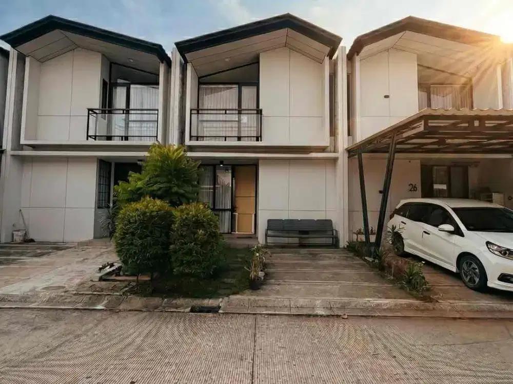 DIJUAL RUMAH 2 LANTAI SEMI FURNISHED Cendana Icon Estate, Karawaci Utara