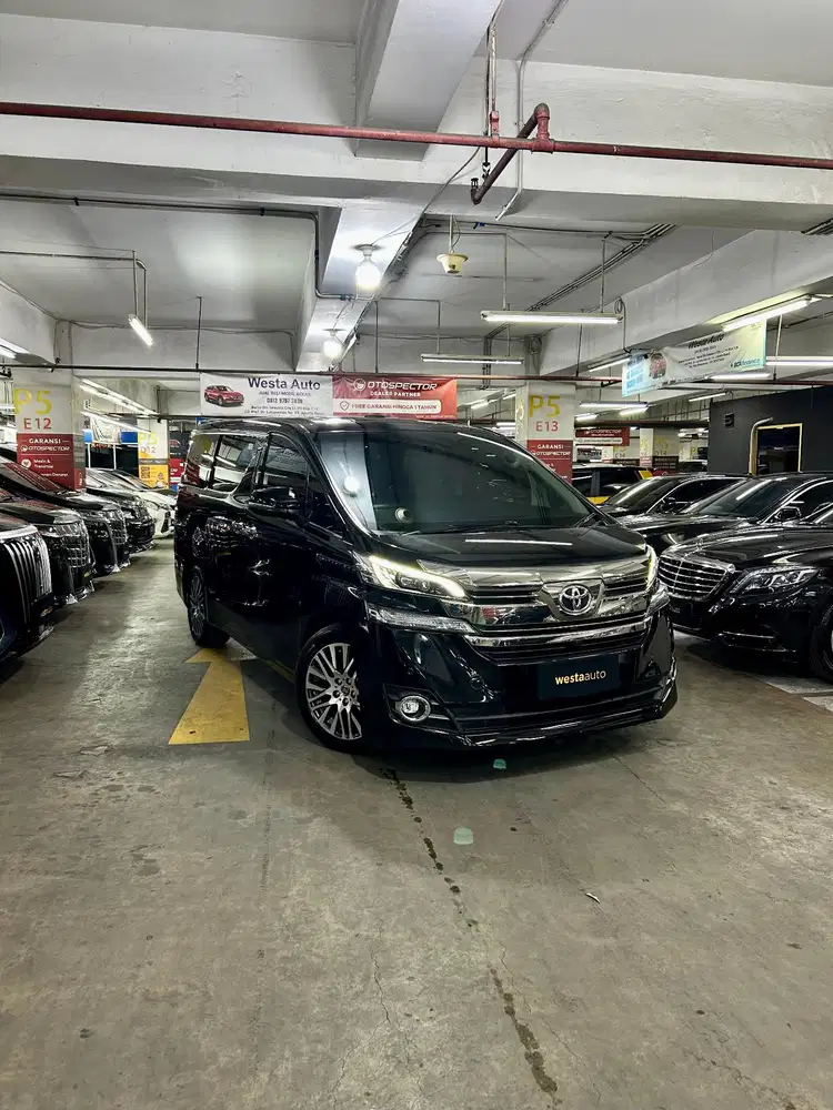 KM 78b Toyota Vellfire 2.5 G ATPM 2017 Terawat Alphard