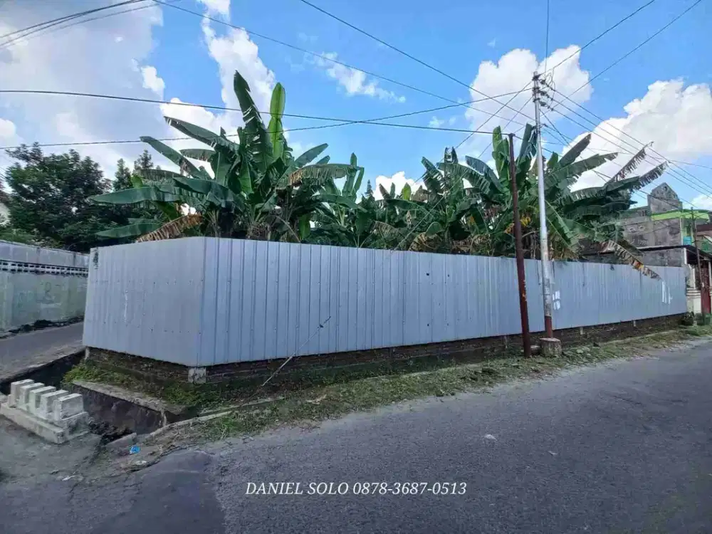 Dijual Tanah Solo Purwosari Mangkuyudan Surakarta