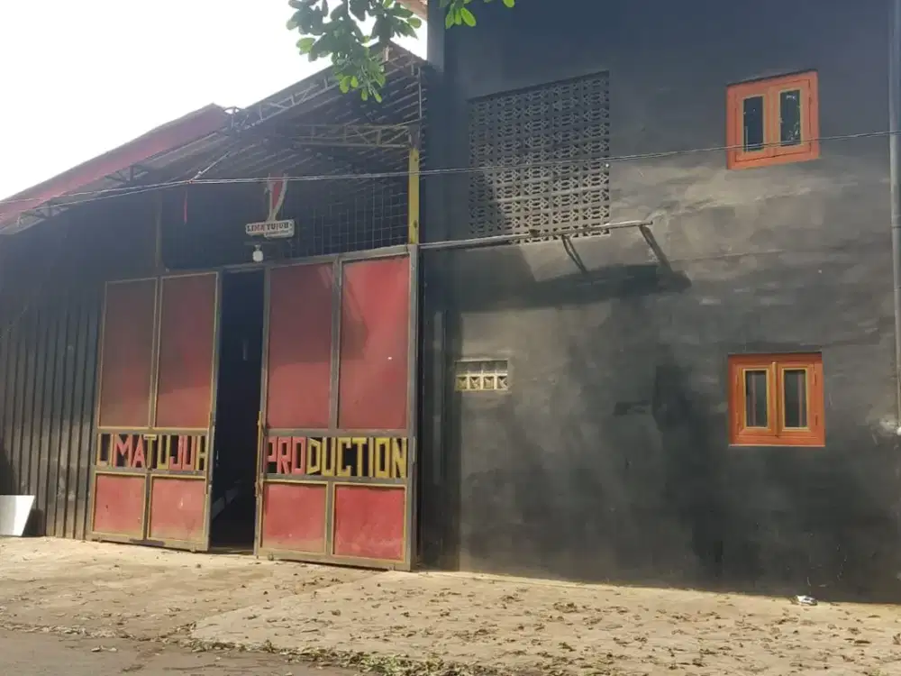 Dijual Workshop Lengkap dengan Office dan Ruang Produksi di Gunung Sindur