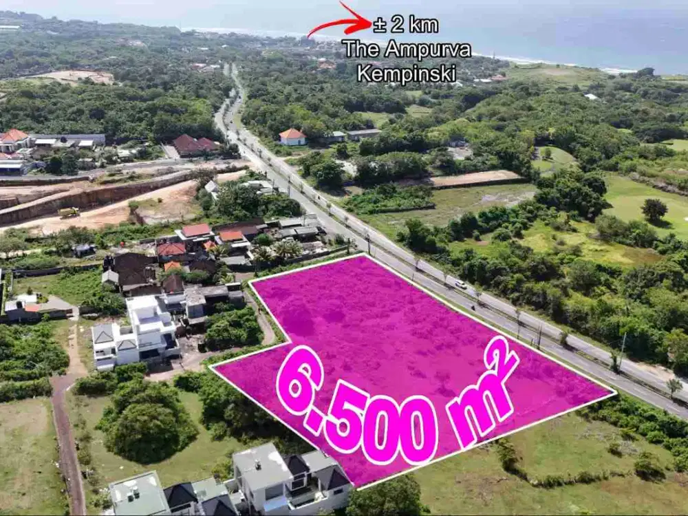 Tanah Komersial Hook By Pass Nusa Dua Selatan Kutuh Pandawa