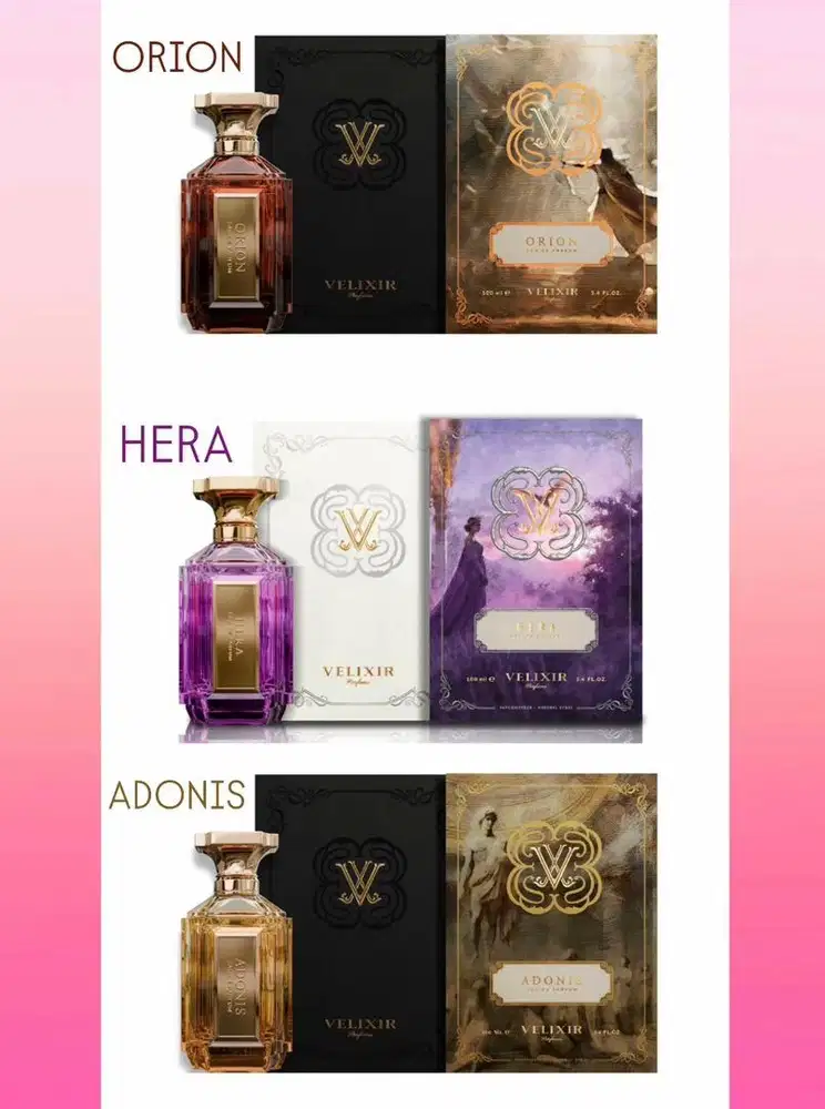 VELIXIR ORION HERA ADONIS