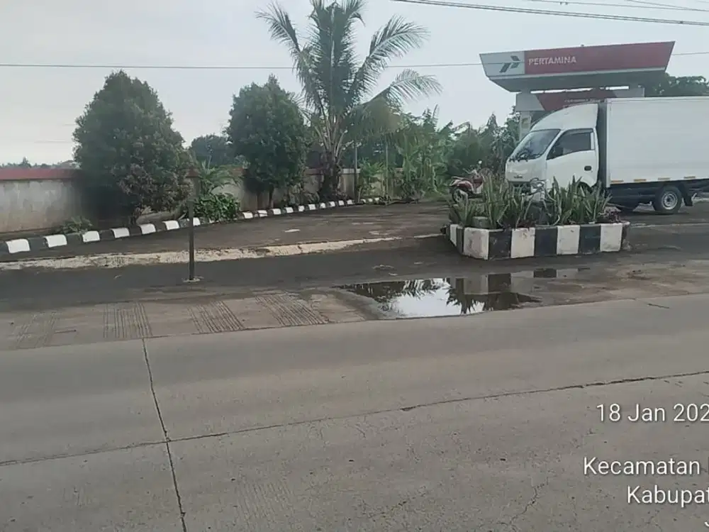 Dijual Cepat Lahan Eks Pertamini Shop Dekat Rancajaya Patokbeusi Subang