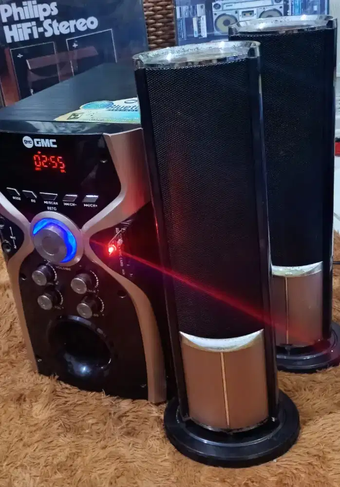 Sound speker GMC Blototh Suara mantap