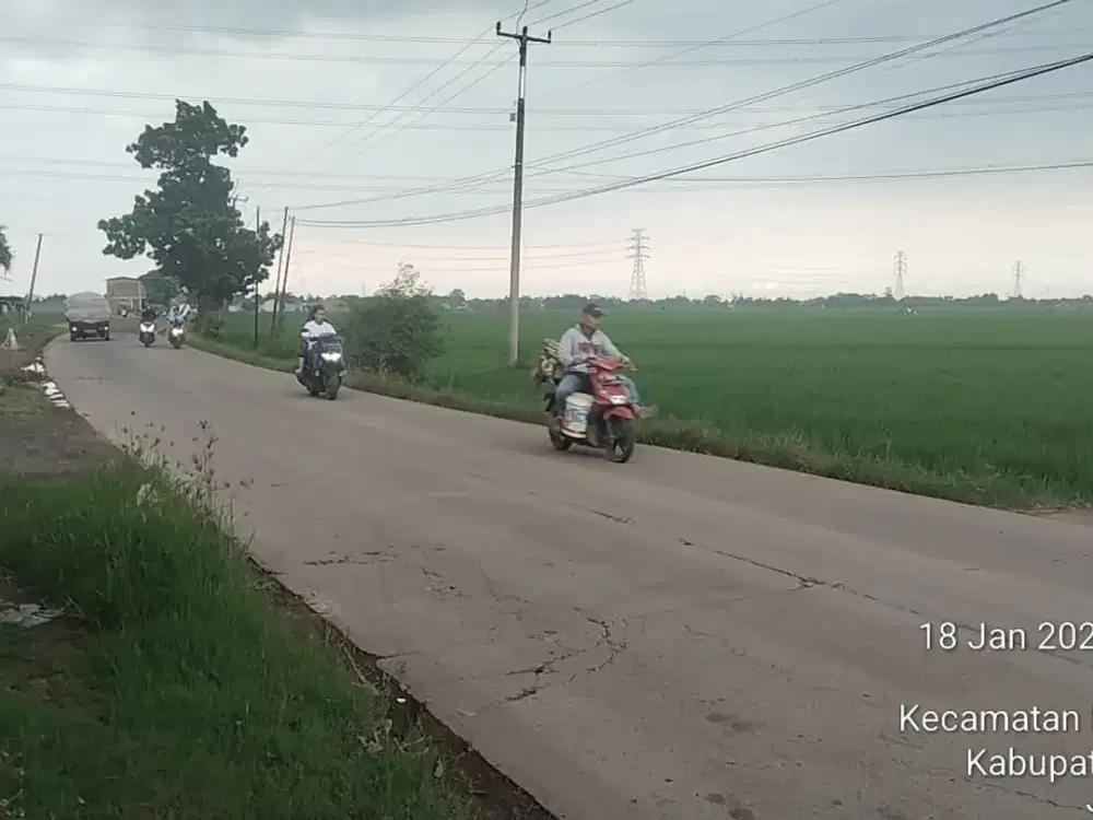 Dijual Cepat Lahan Disamping Eks Pertamini Shop Dekat Rancajaya Patokbeusi Subang