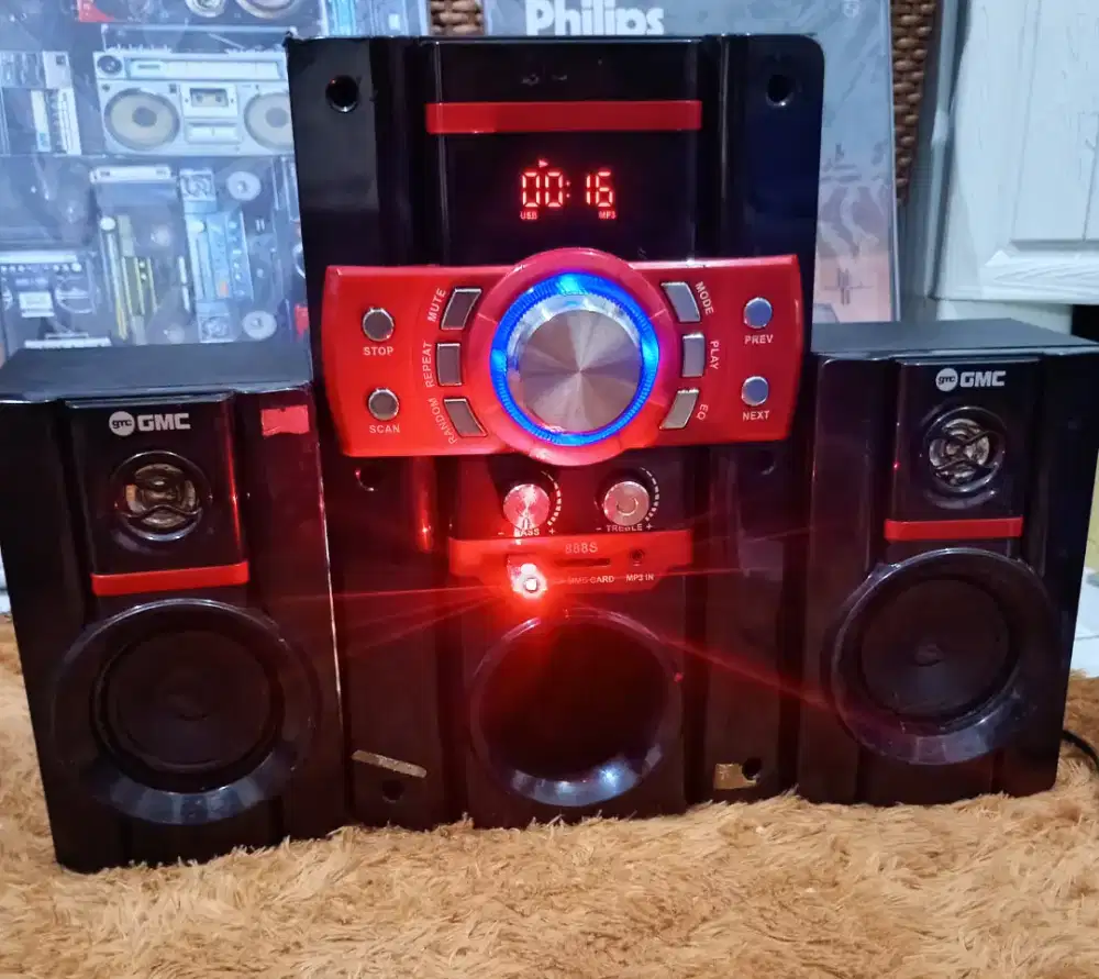 Sound speker GMC suara mantap