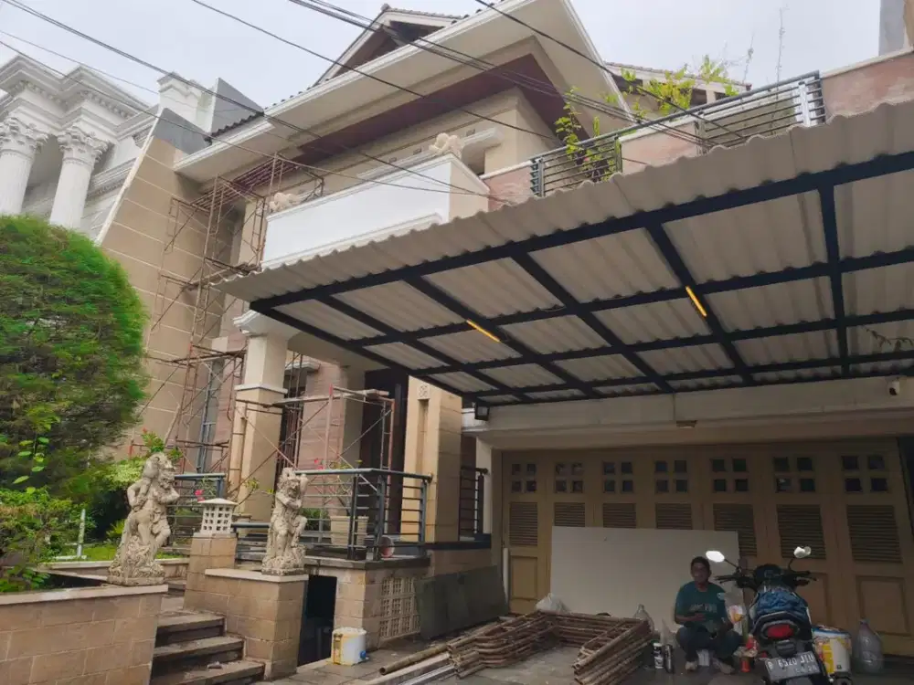 Rumah di Puri Indah,Row Jalan Paling Lebar,Luas Tanah 450M,Harga:25 M Nego