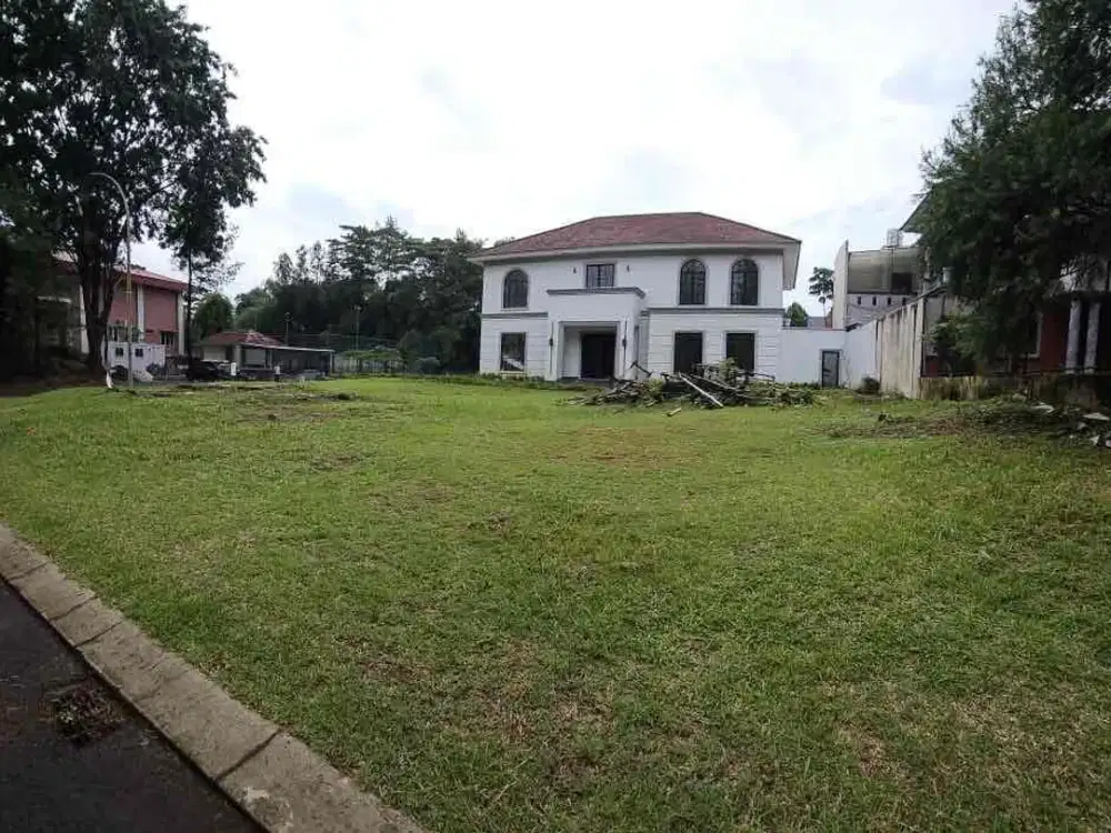 Jual kavling mewah siap bangun di Kota Wisata Cibubur cluster depan