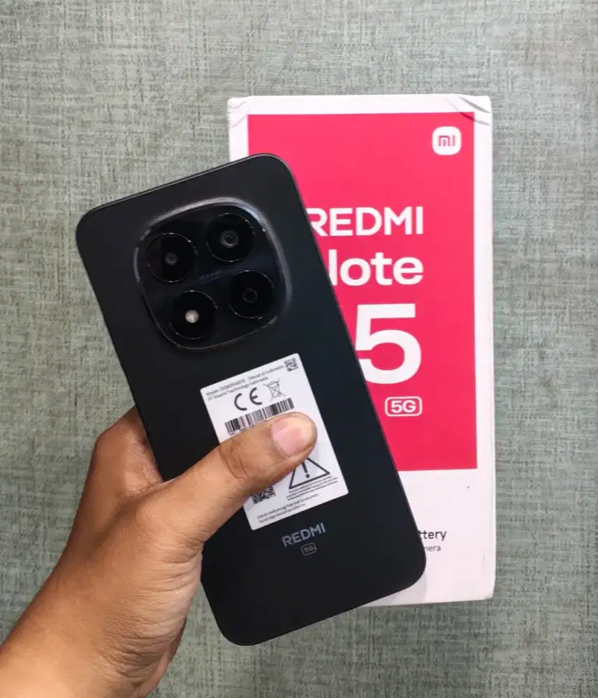 Xiaomi Redmi Note 15 Pro 5G 8/256 Ori Lengkap Fullset Mulus Nominus