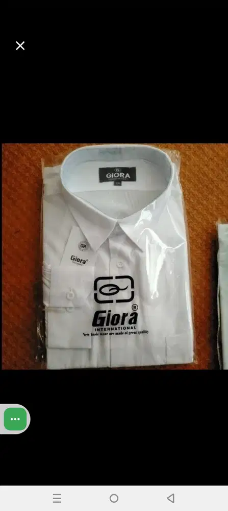 Kemeja Jumbo XXL Polos Lengan Panjang dan Pendek