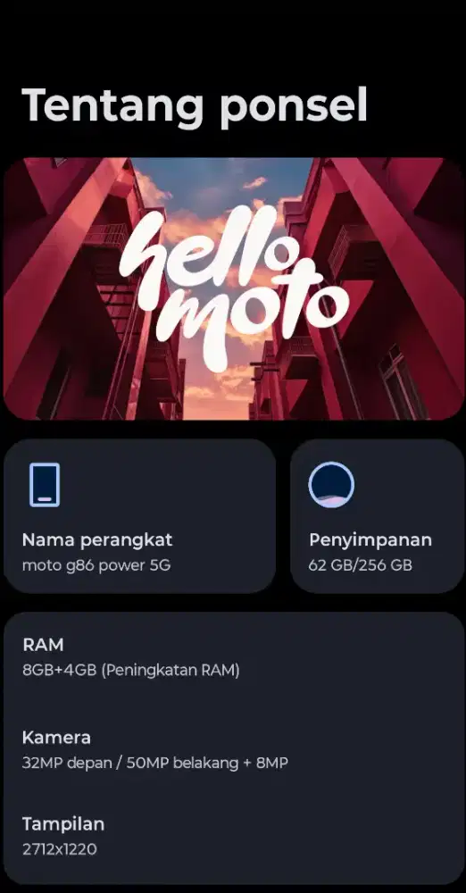 MOTOROLA G86 POWER 5G