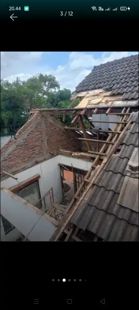 Atap bocor kanopi atap bajarigan terpasang dll bergaransi