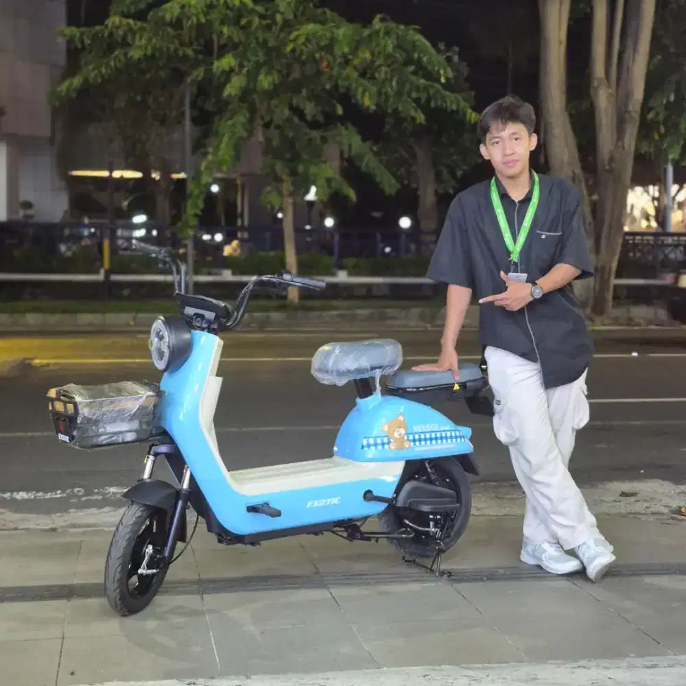 SEPEDA LISTRIK EXOTIC TERBARU