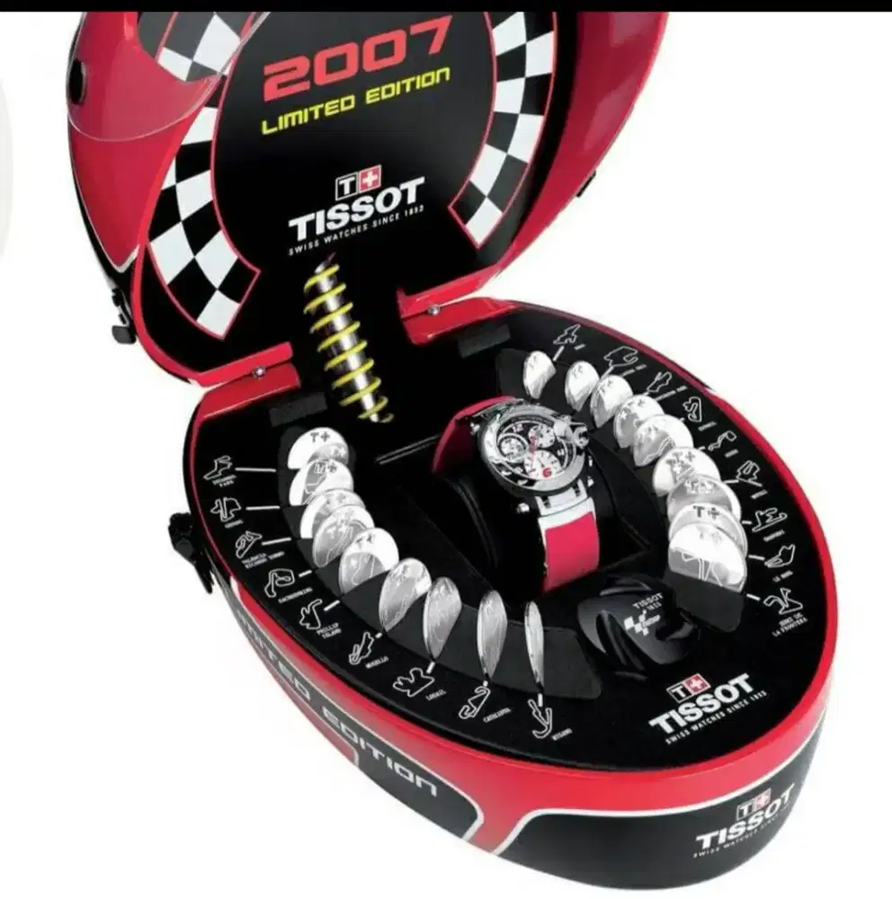 tissot limited edition moto GP 2007 jam watch