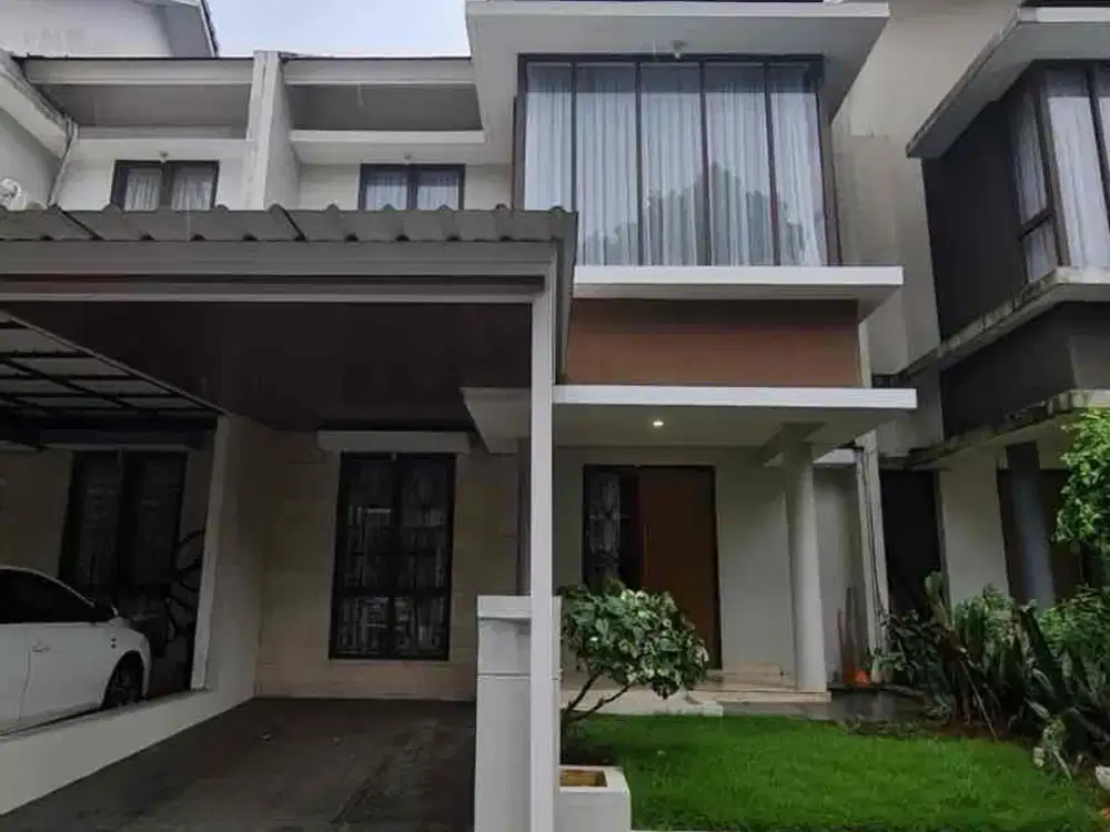 Disewakan Rumah  Modern Minimalis Siap Huni Rapi Terawat di Discovery Residence Bintaro