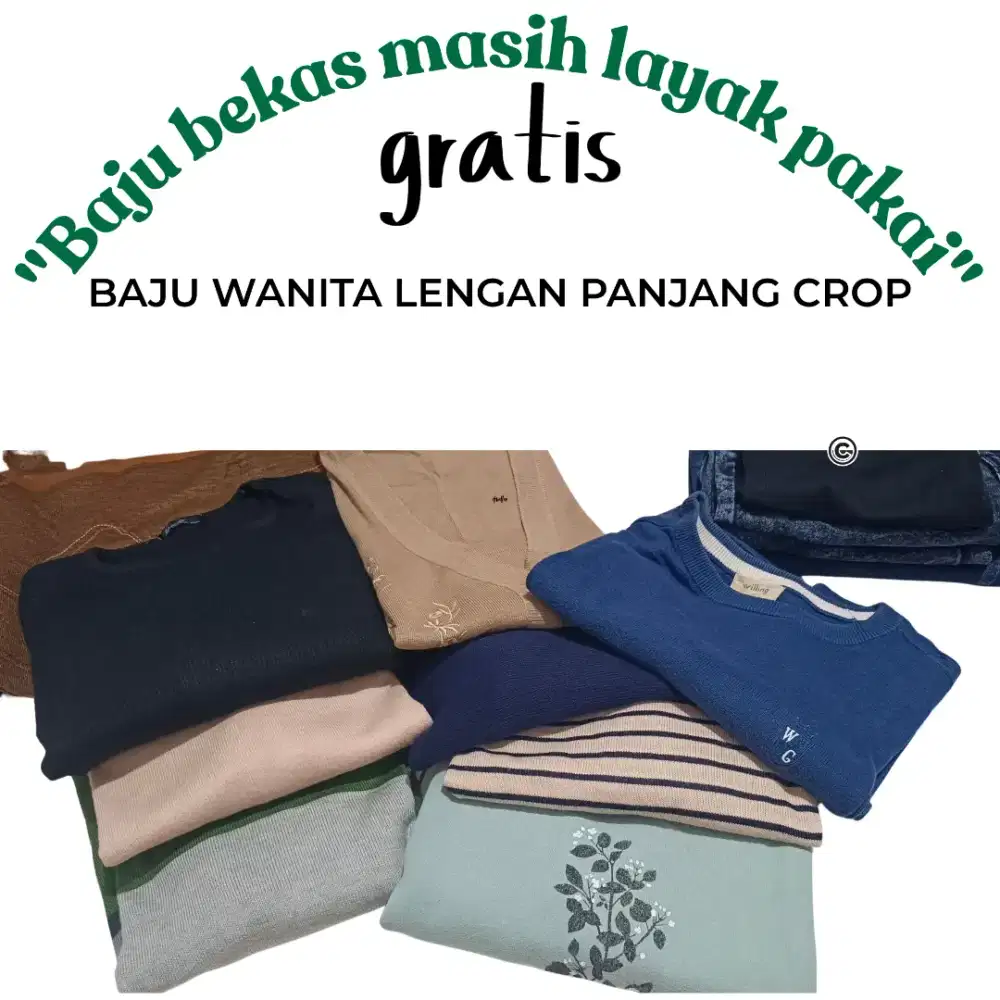 Baju bekas masih layak pakai