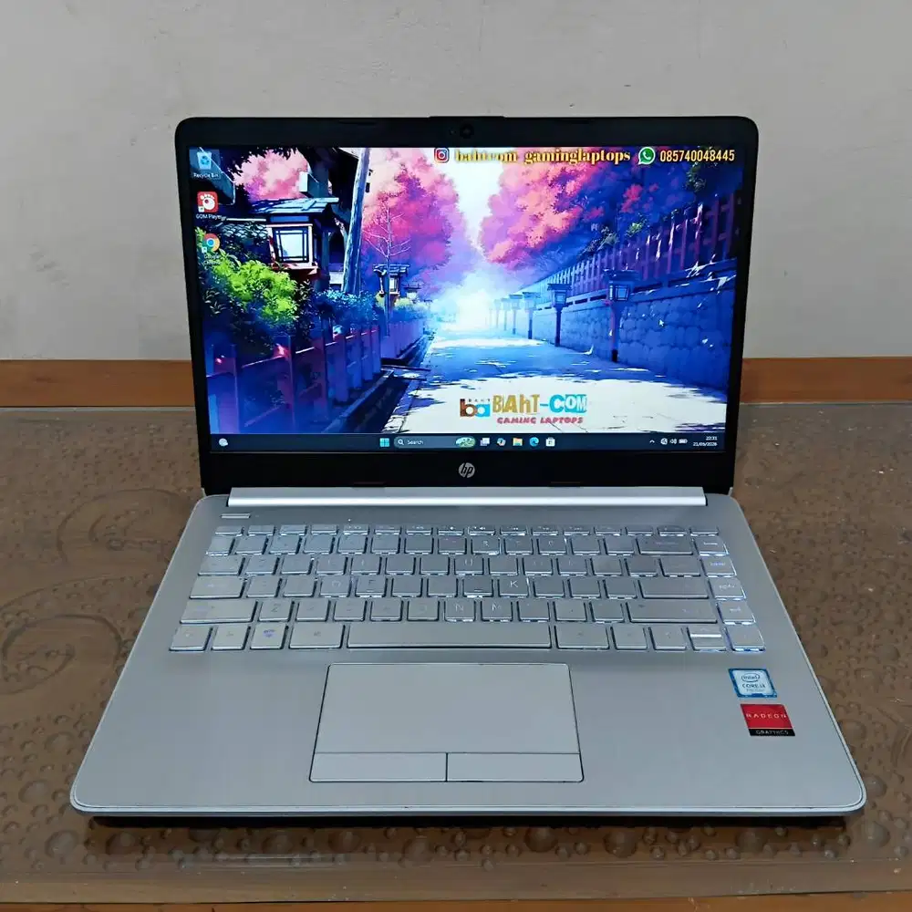 HP 14S CORE I3-7020U VGA RADEON 2GB RAM 8GB SSD 512GB MULUS