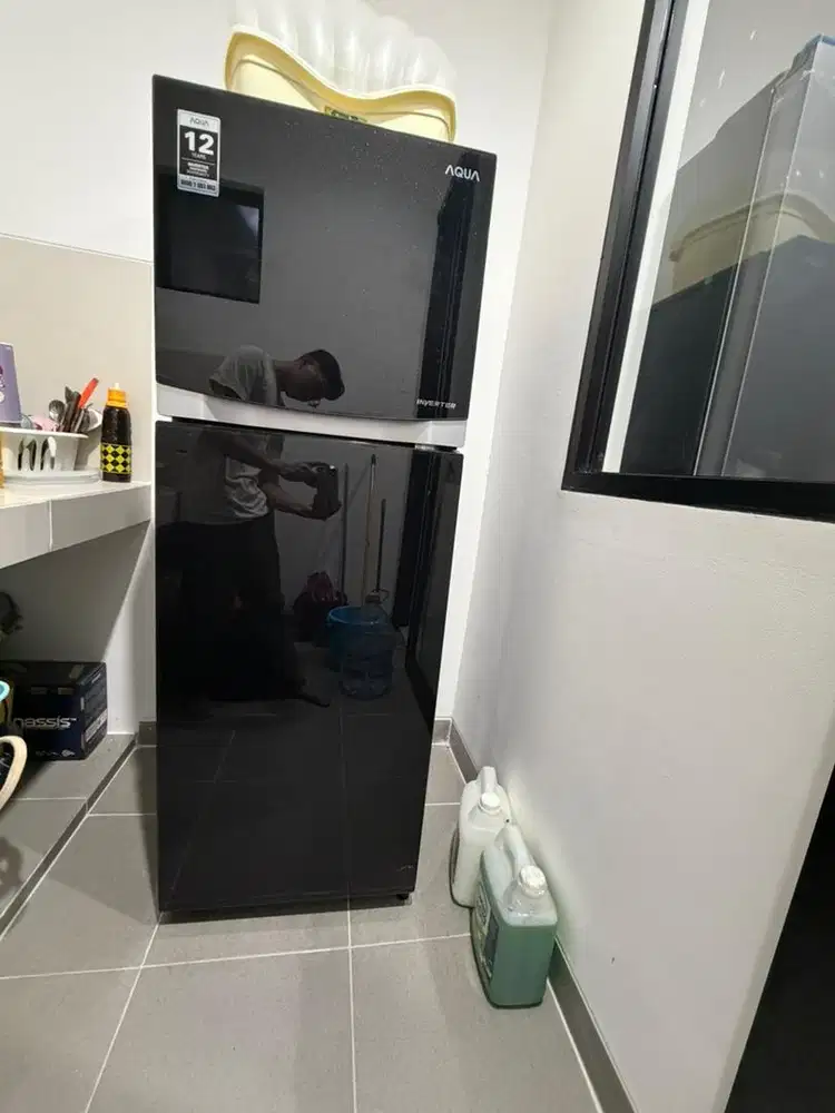 Kulkas AQUA 2 Pintu Gress