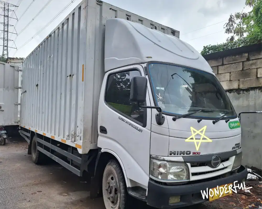 Hino Dutro 6ban Box Besi Long 5.7mtr Ors Bio Solar Colt Diesel GIGa