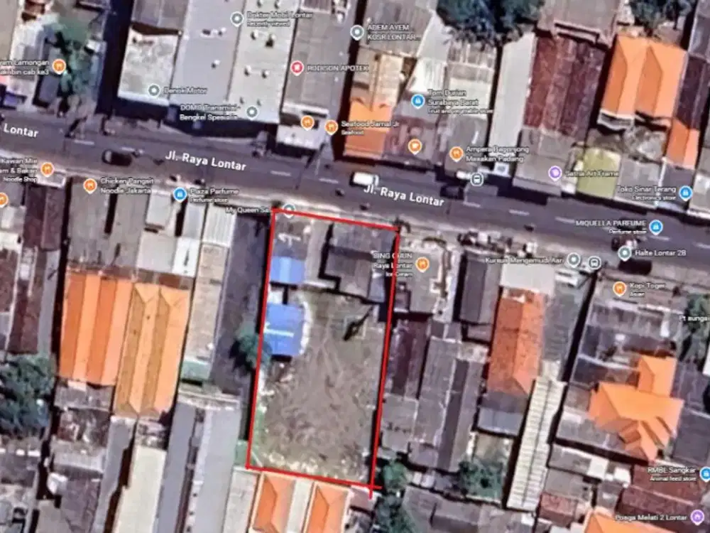 Tanah Dijual & Disewakan di Raya Lontar - cocok untuk usaha kamu - selangkah dari Pakuwon mall surabay