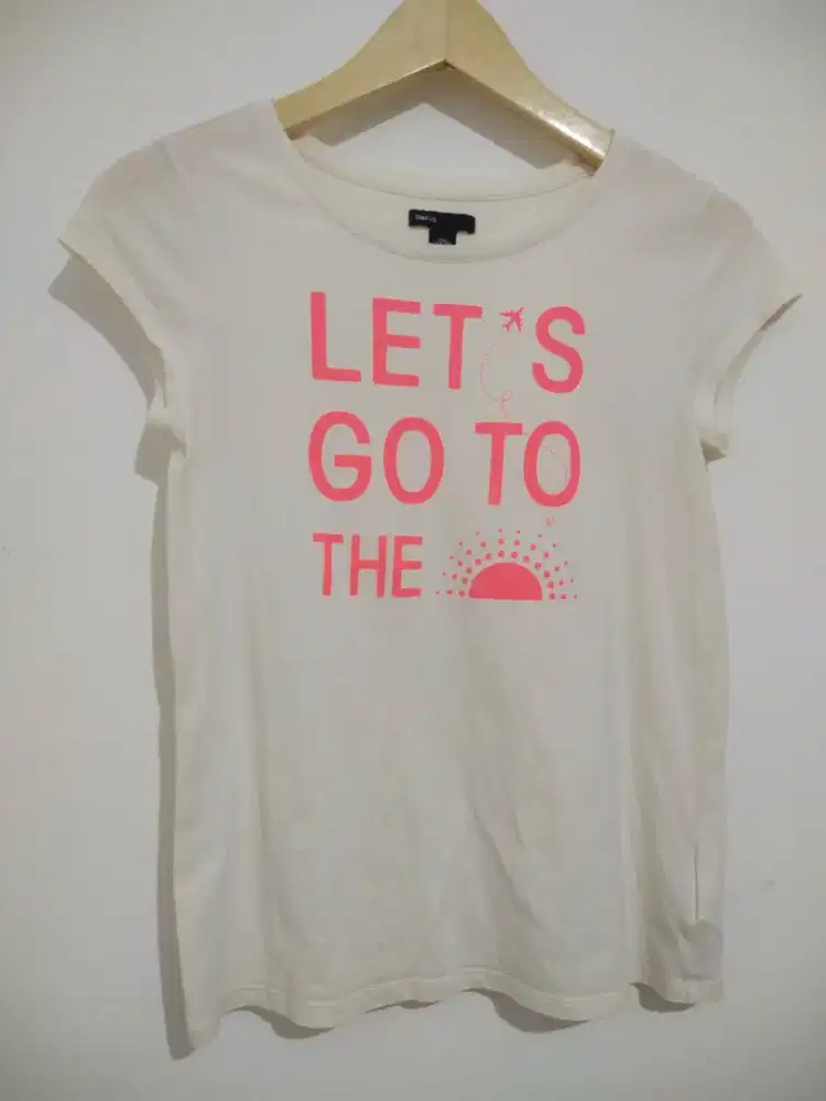 Kaos GAP kids buat anak perempuan