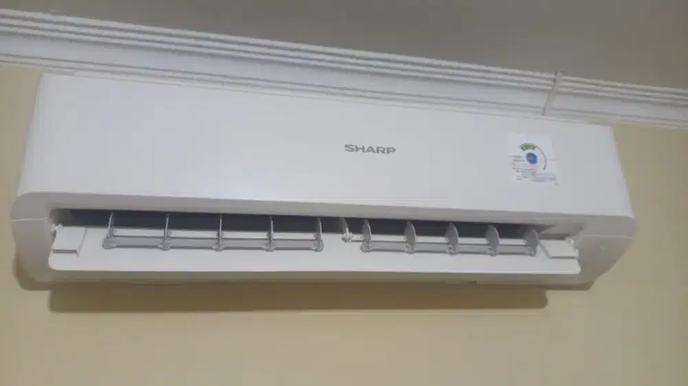 Jual aja AC Sharp 1 PK lengkap indoor outdoor