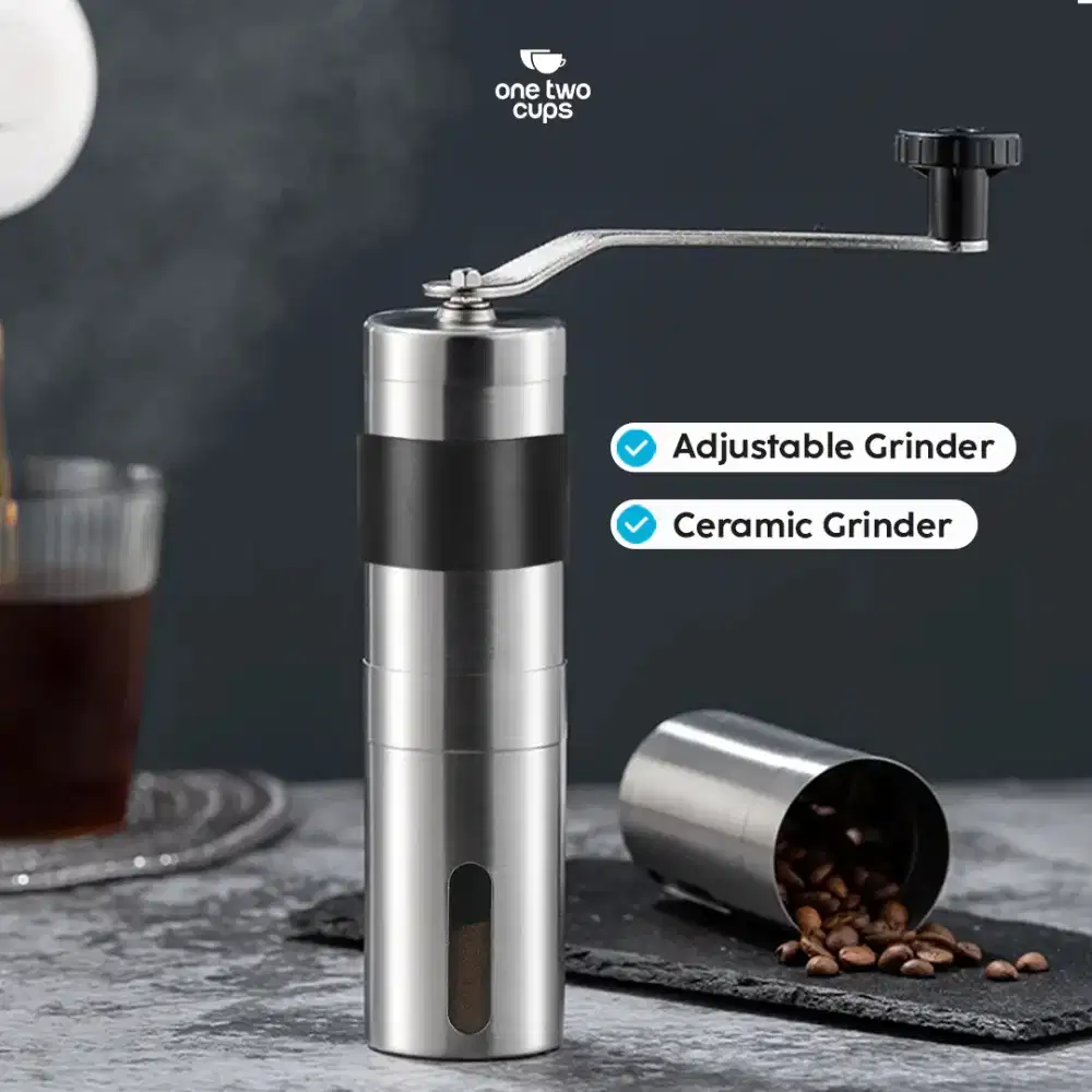 Grinder Penggiling Kopi Manual Portable Hand Grinder 60ml