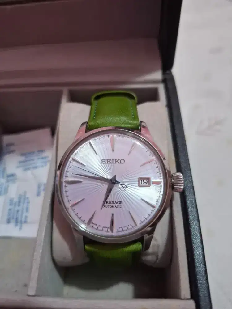 Seiko presage coctail ice blue // jam tangan seiko