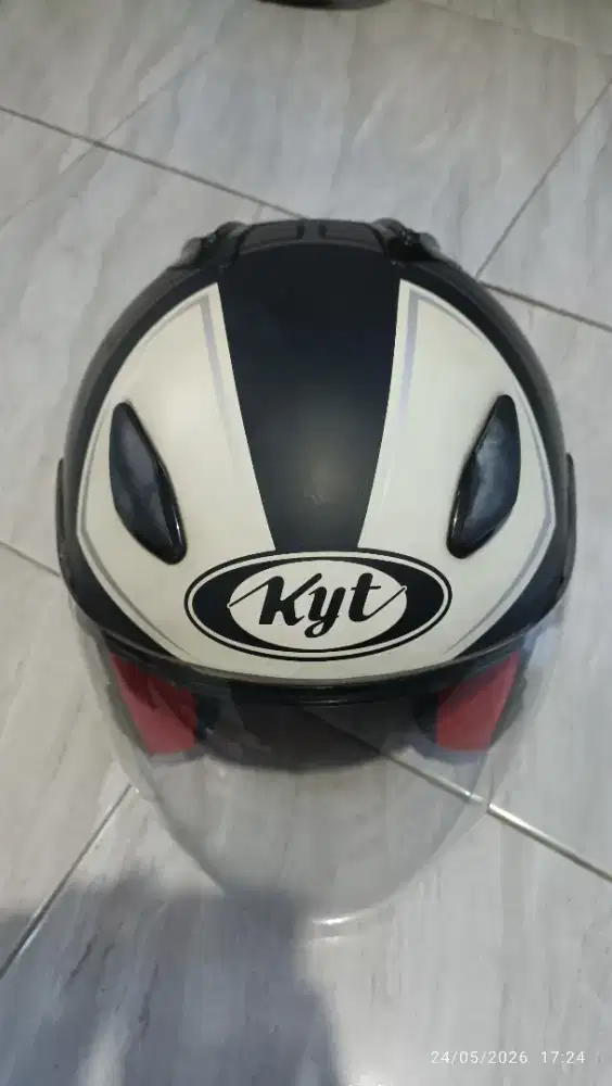 Helm KYT DJ Maru Motif warna doff