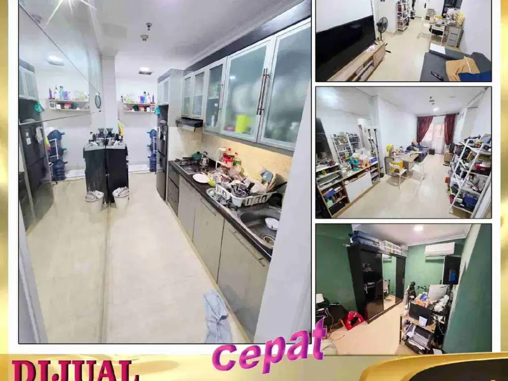 DIJUAL APARTEMENT 2 BR DI CITY RESORT CENGKARENG JAKARTA BARAT