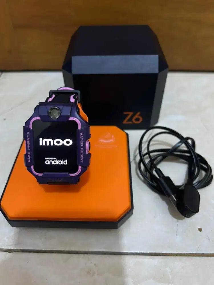 Jam tangan anak IMOO z6 lengkap box bisa telp kamera