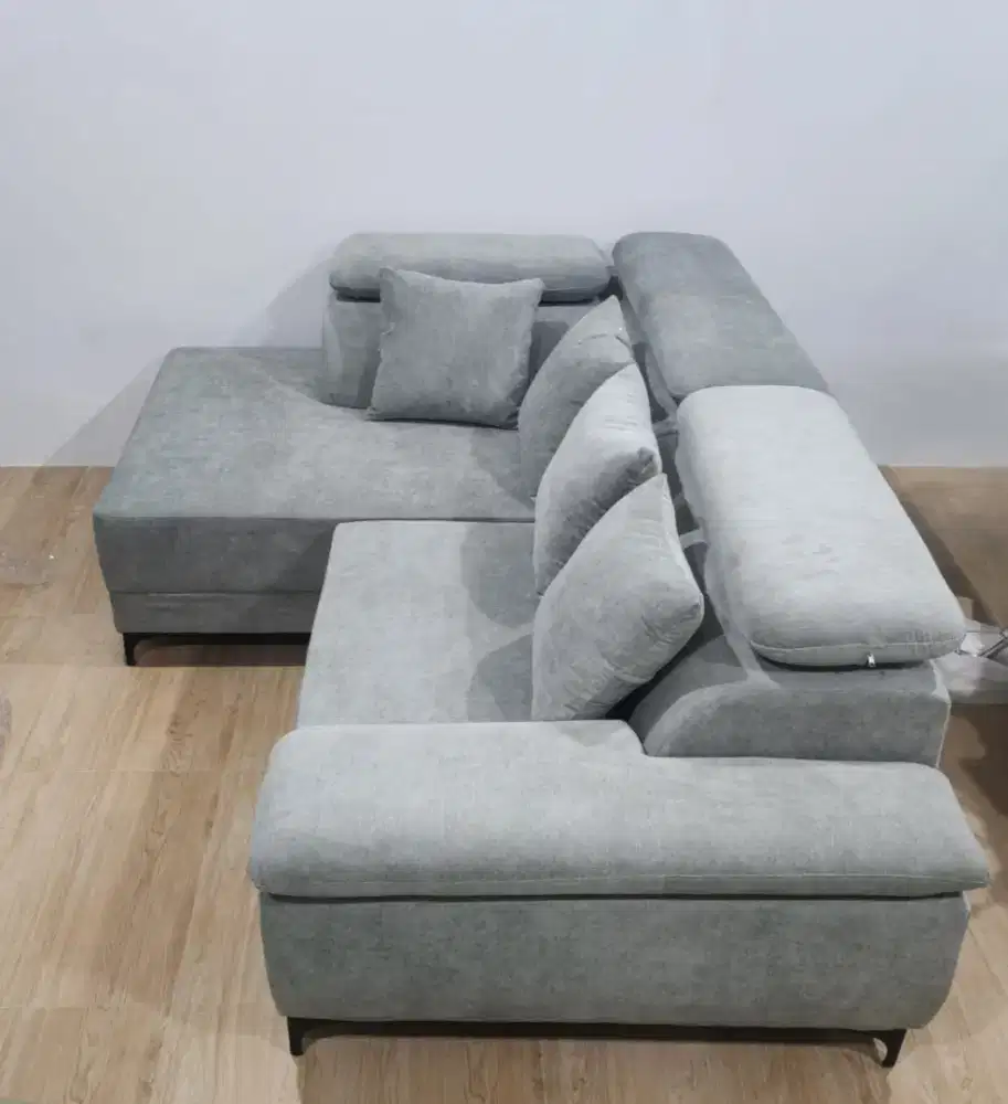 Sofa L Headrest Recliner Kursi Sofa Sandaran Kepala Diatur