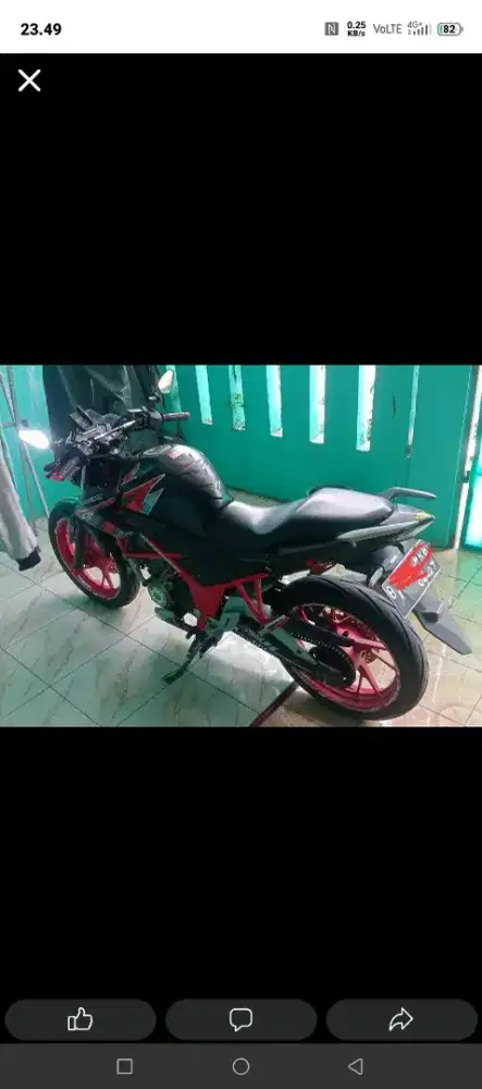 Honda cb150r tahun 2017